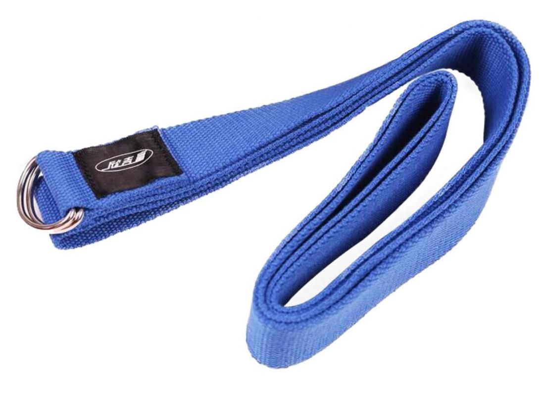 Přitahovací pásek Yoga Strap, modrý Modom